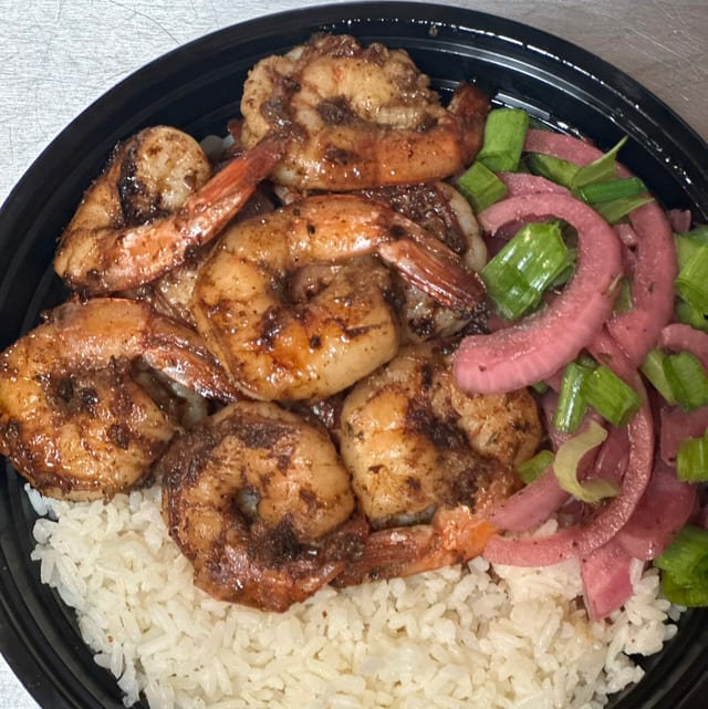 Jerk Shrimp.
